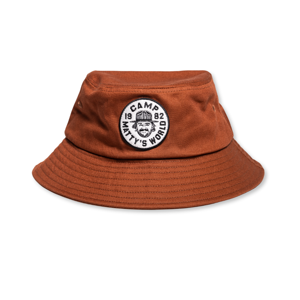 STONE  LOGO BUCKET HAT/刺繍ロゴバケットハット Camp Matty's World Bucket Hat – Matty Matheson