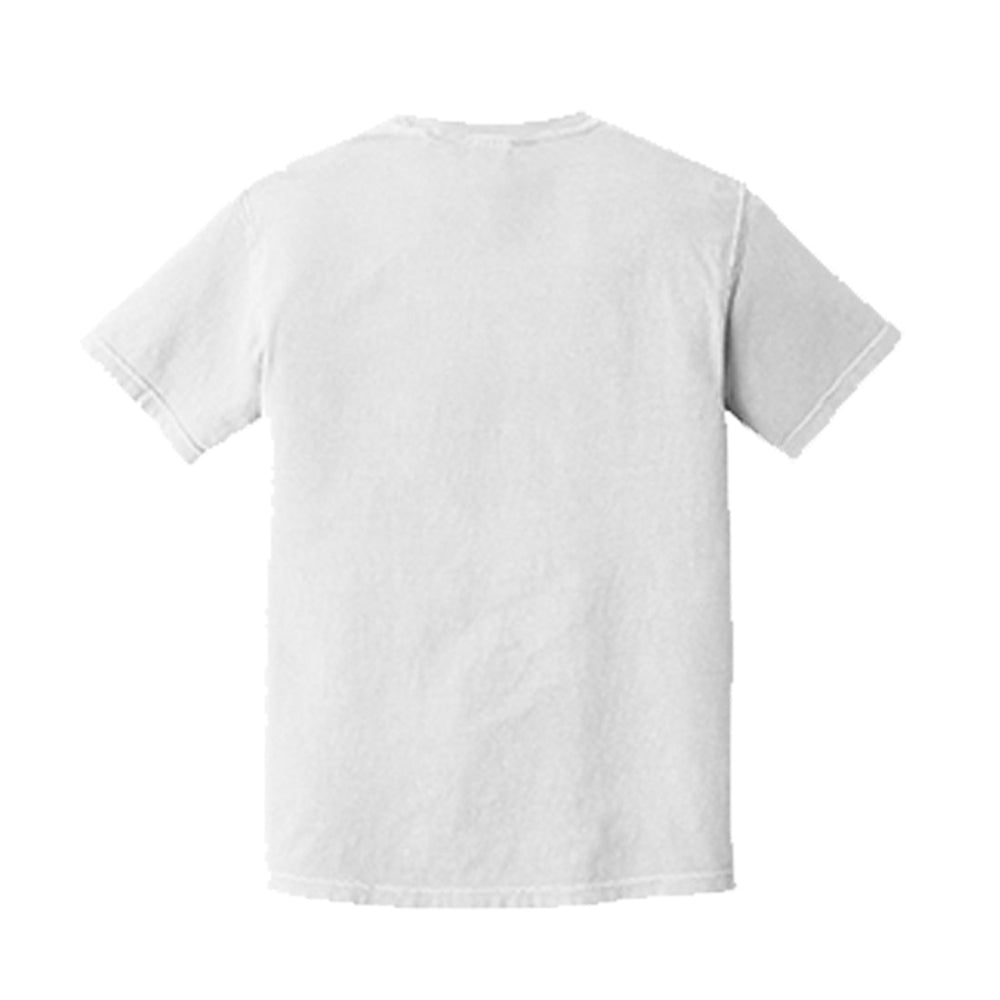 Back of a white t-shirt