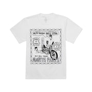 Marty's Parts Buy High T-Shirt White