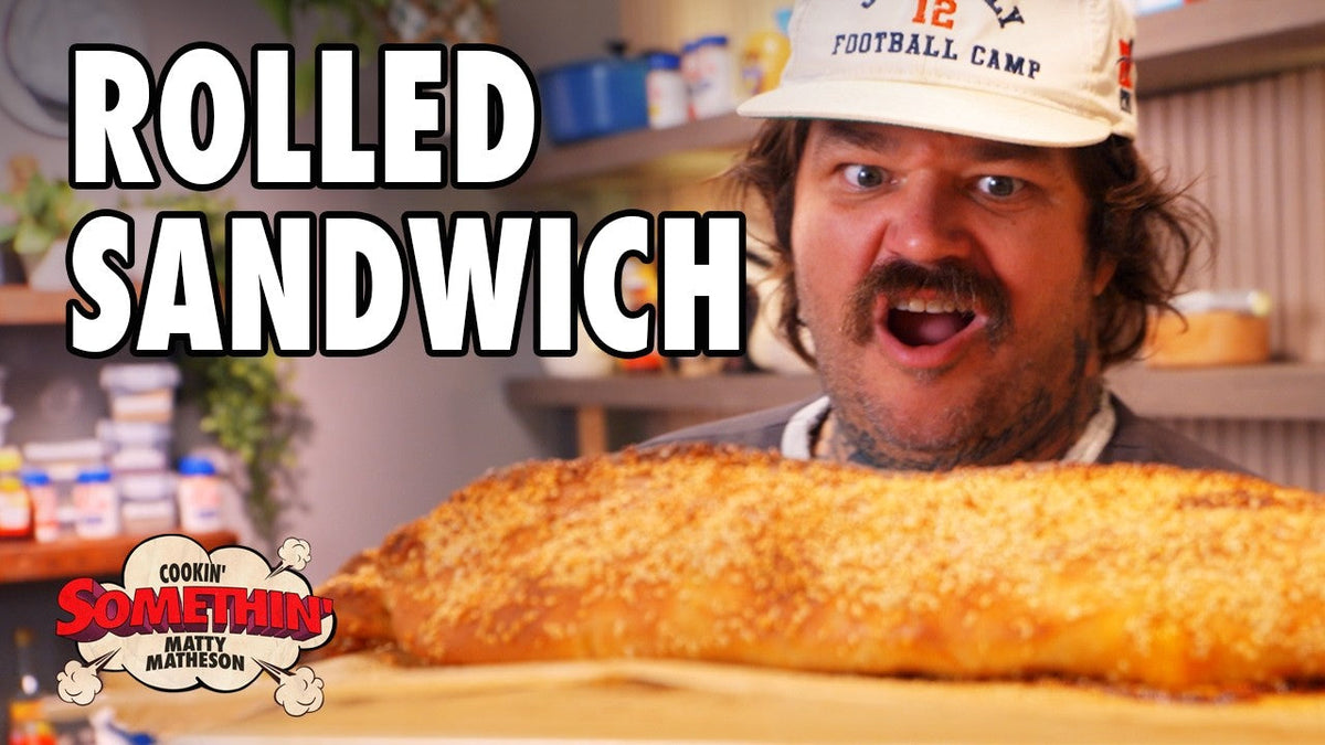 Recipe: Buffalo Chicken Super Stromboli Matty MathesonMatty Matheson
