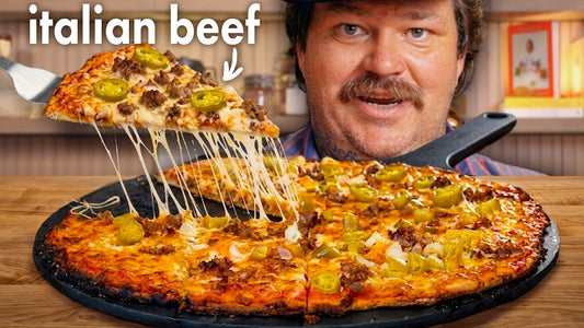 Recipe: Chicago Tavern Style Italian Beef Pizza Matty MathesonMatty Matheson