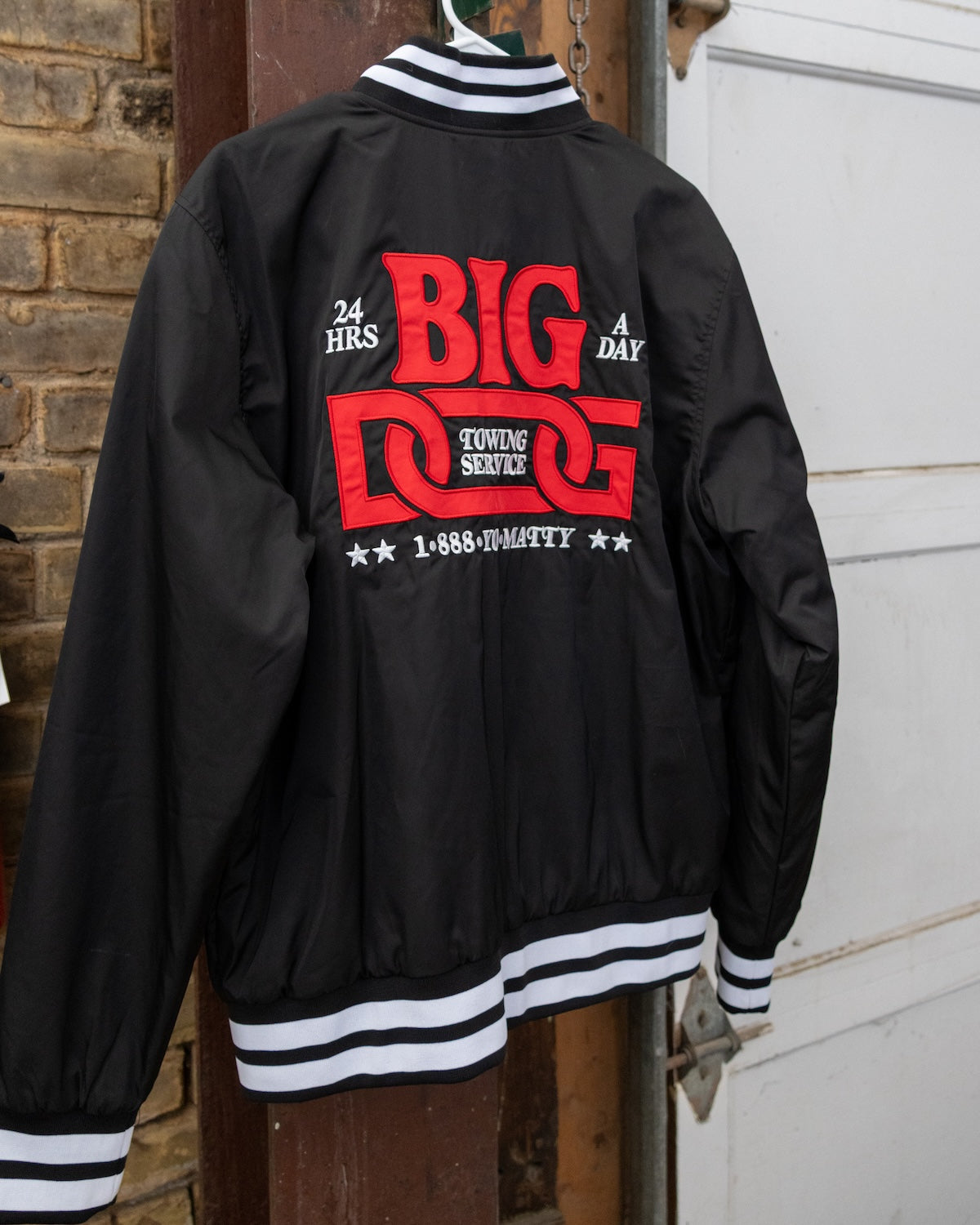 Big Dog Towing Bomber Jacket Big Dog Towing JacketMatty Matheson