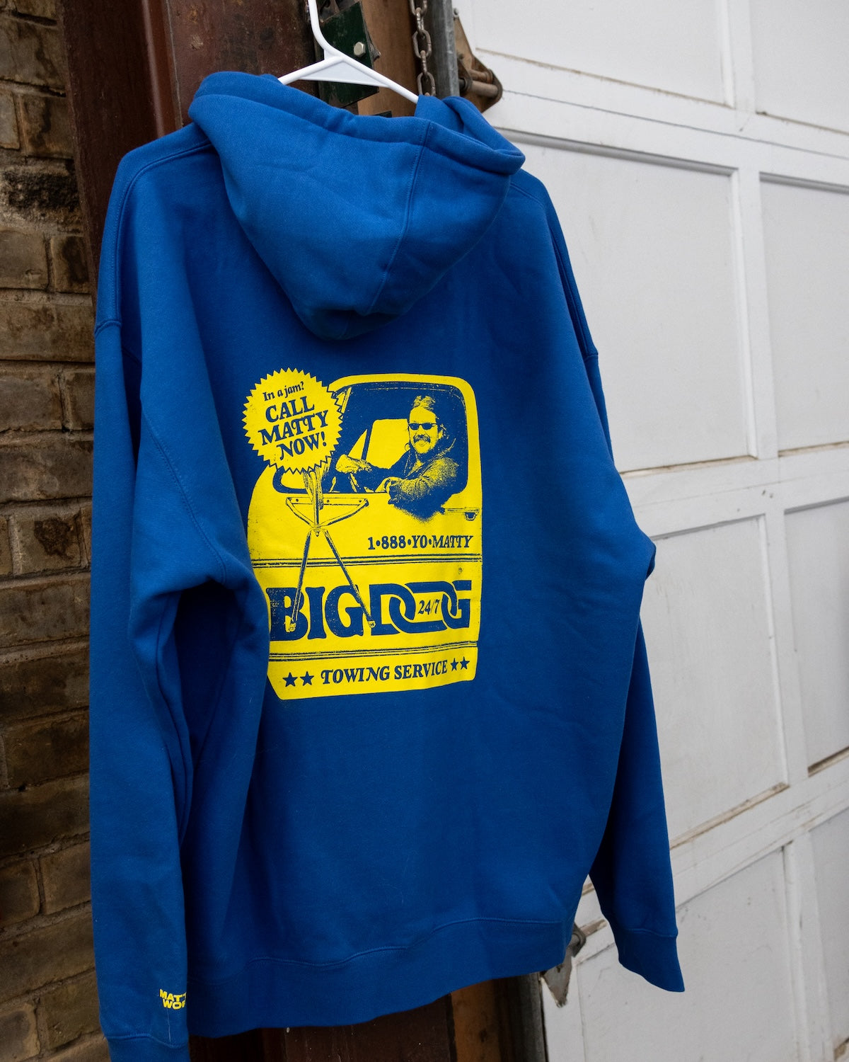 Big Dog Towing Hoodie Big Dog Towing Pullover HoodieMatty Matheson