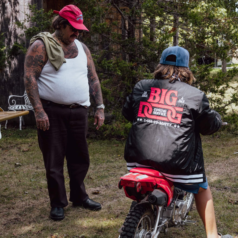 Big Dog Towing Bomber Jacket