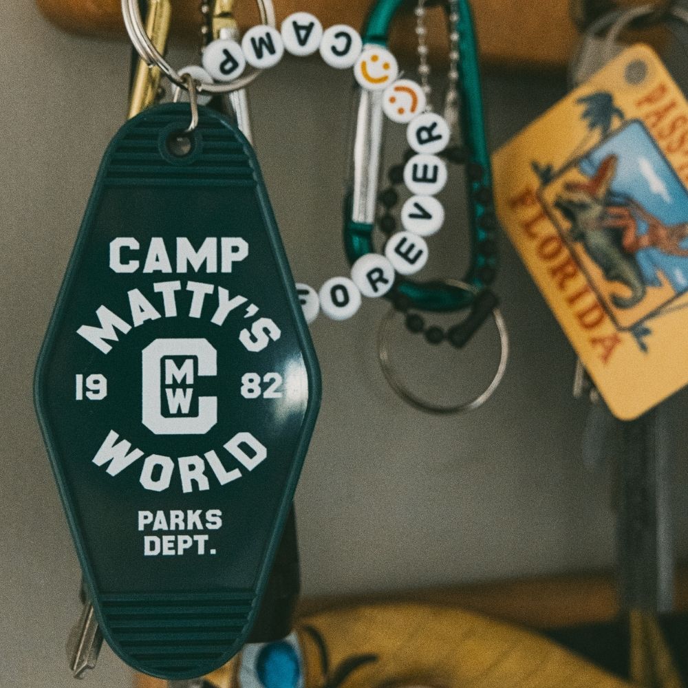 Camp Matty's World Keychain