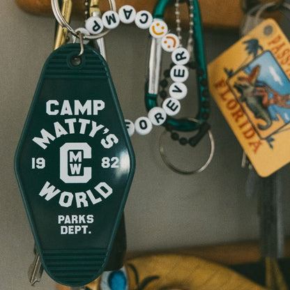 Camp Matty's World Keychain