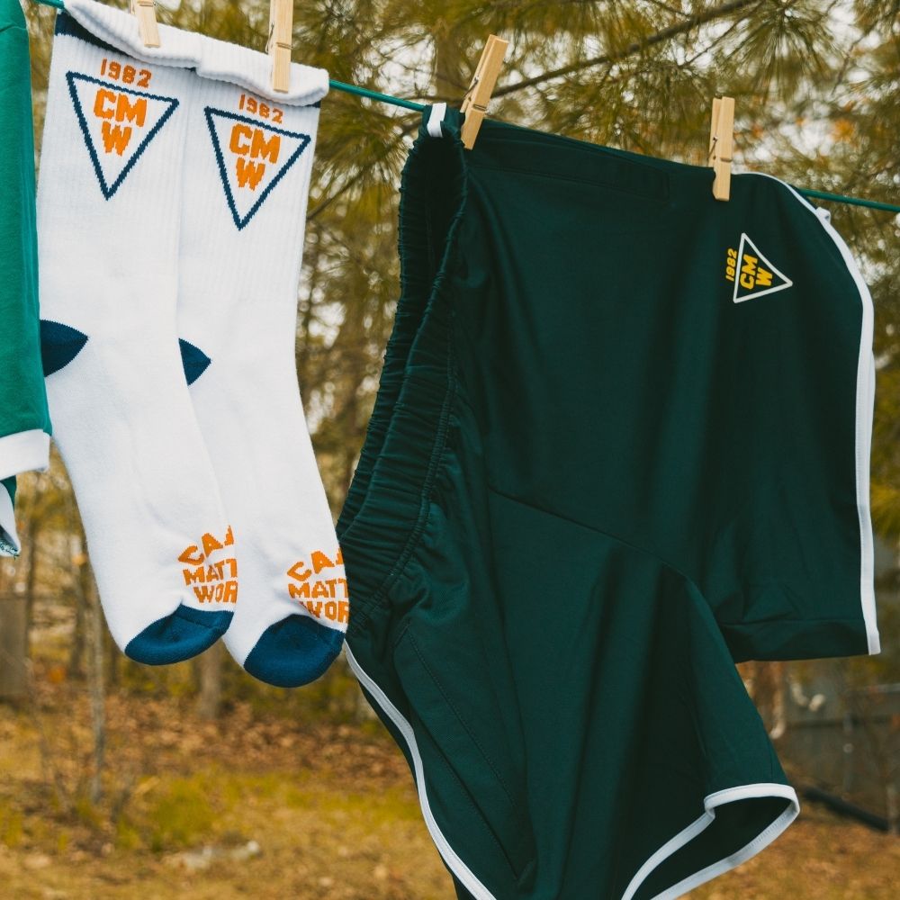 Camp Matty's World Emblem Shorts