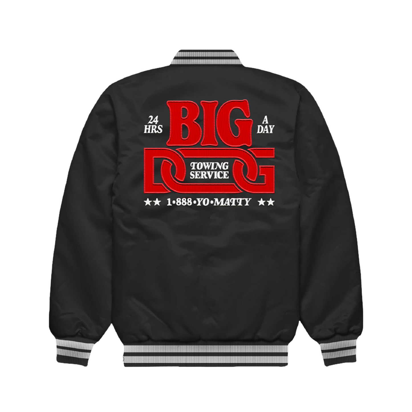 Big Dog Towing Bomber Jacket