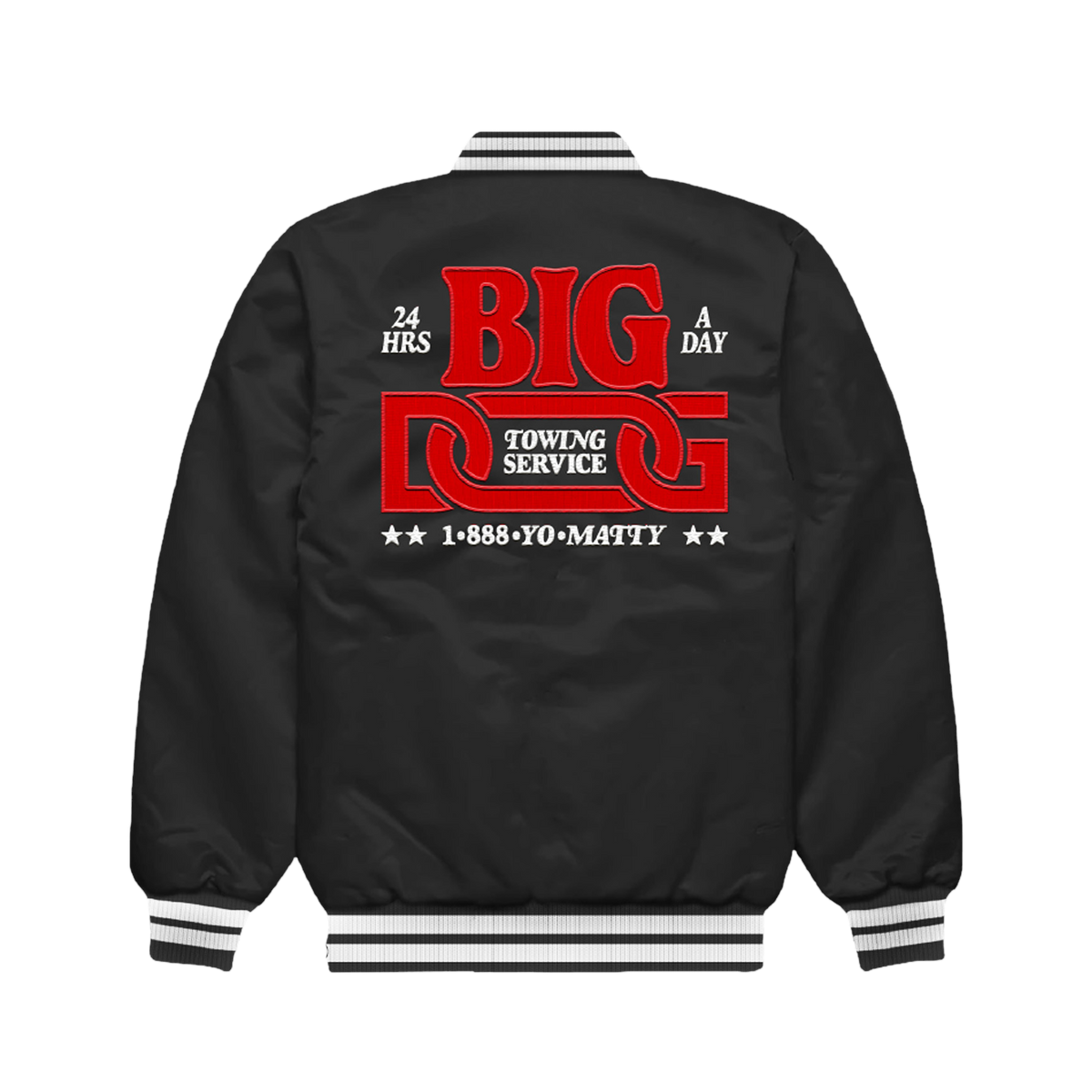 Big Dog Towing Bomber Jacket Big Dog Towing JacketMatty Matheson