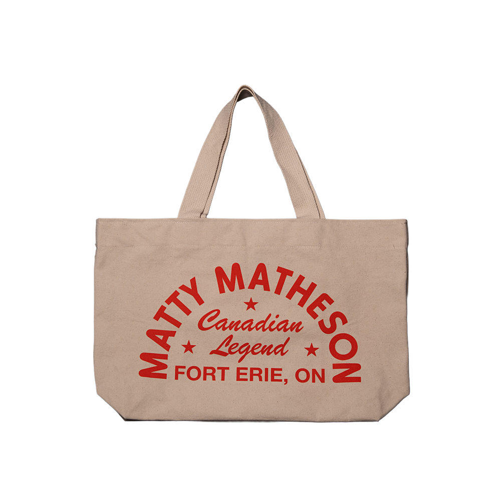 Canadian Legend Tote Bag Matty Mainline Tote BagMatty Matheson