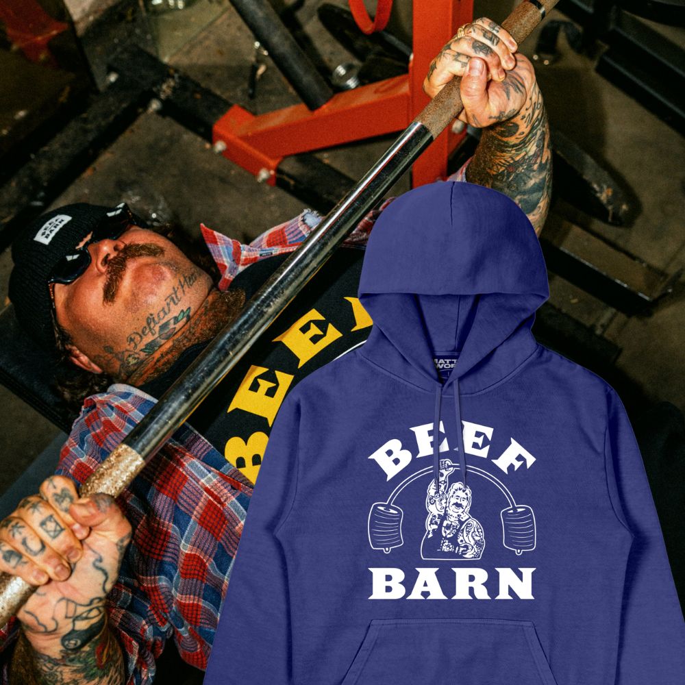 Beef Barn Big Logo Hoodie