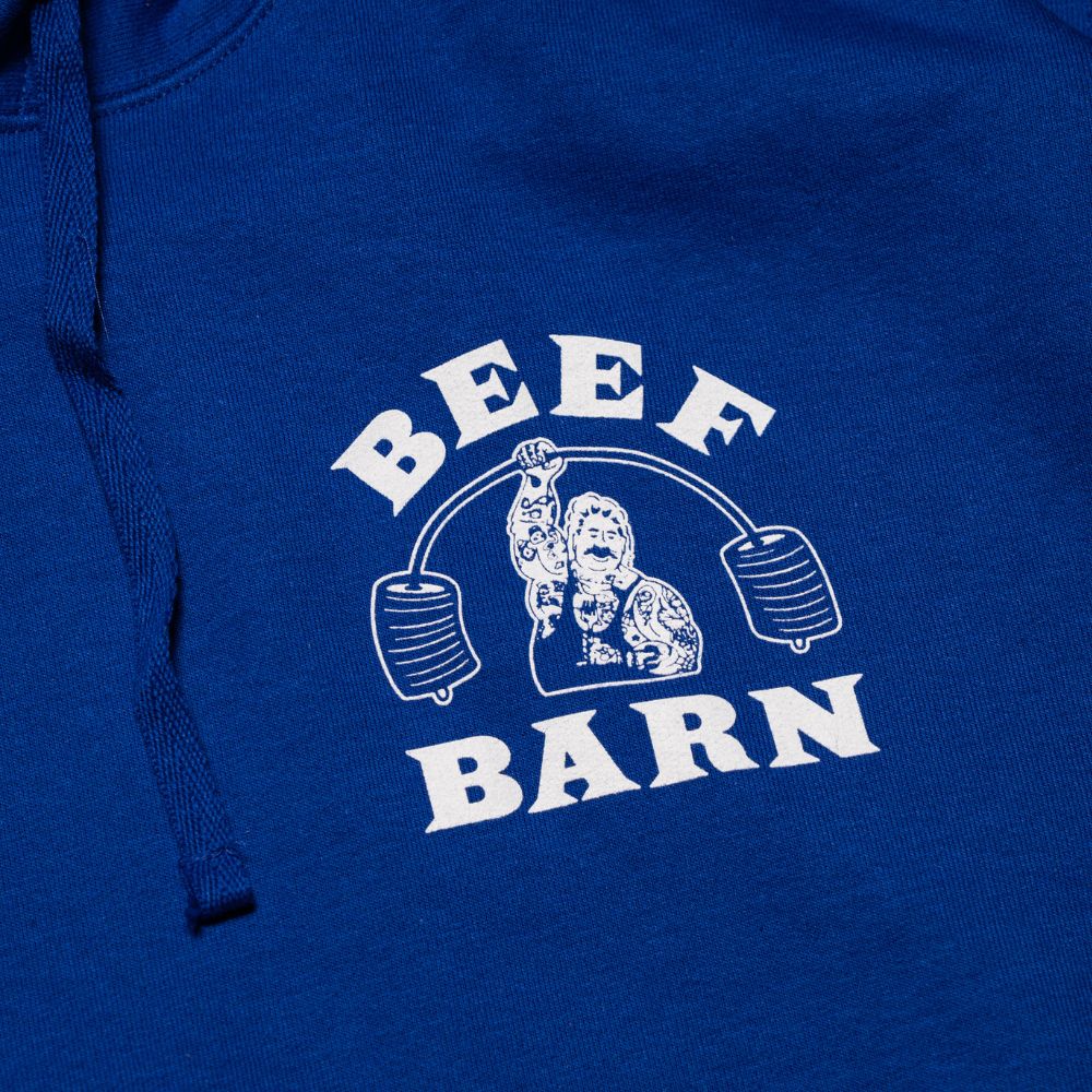 Beef Barn Logo Hoodie Beef Barn Pullover HoodieMatty Matheson