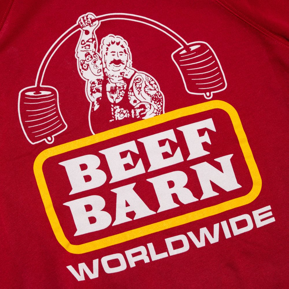 Beef Barn Worldwide Sweatshirt Beef Barn Crewneck SweatshirtMatty Matheson