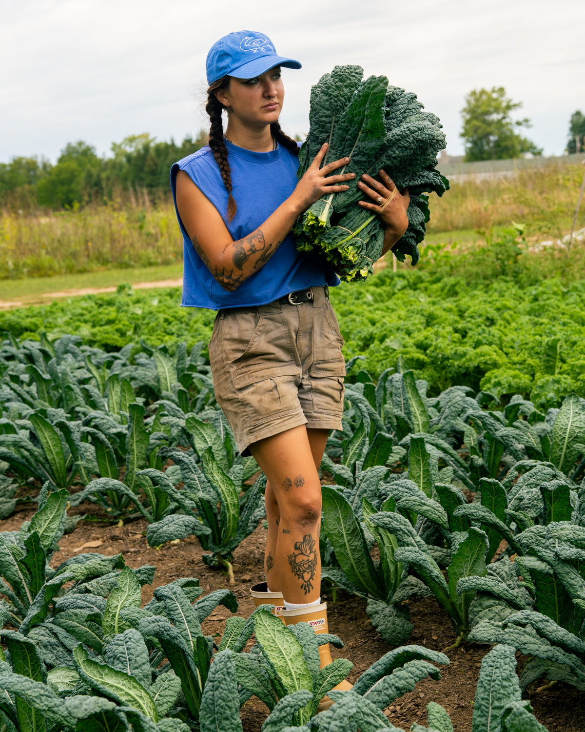 Blue Goose Farm Hat