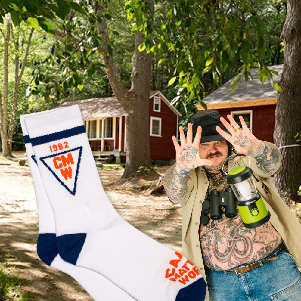 Camp Matty's World Emblem Socks
