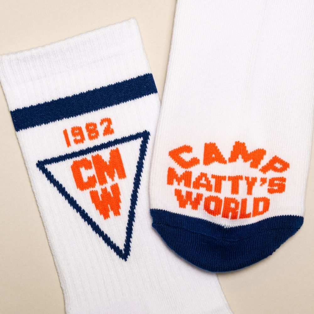 Camp Matty's World Emblem Socks