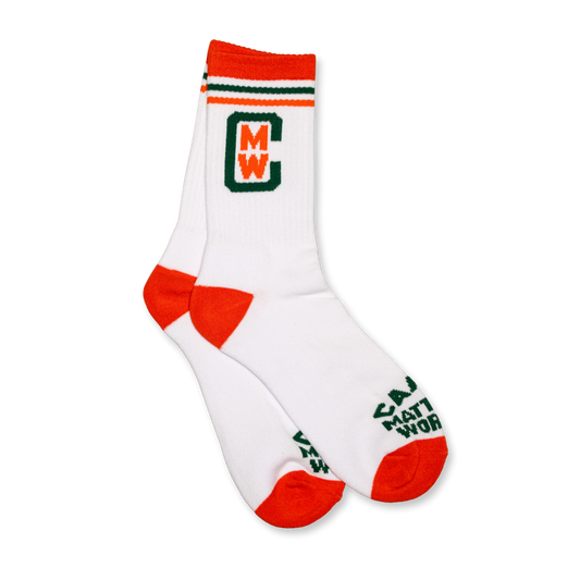 Camp Matty's World Monogram Socks