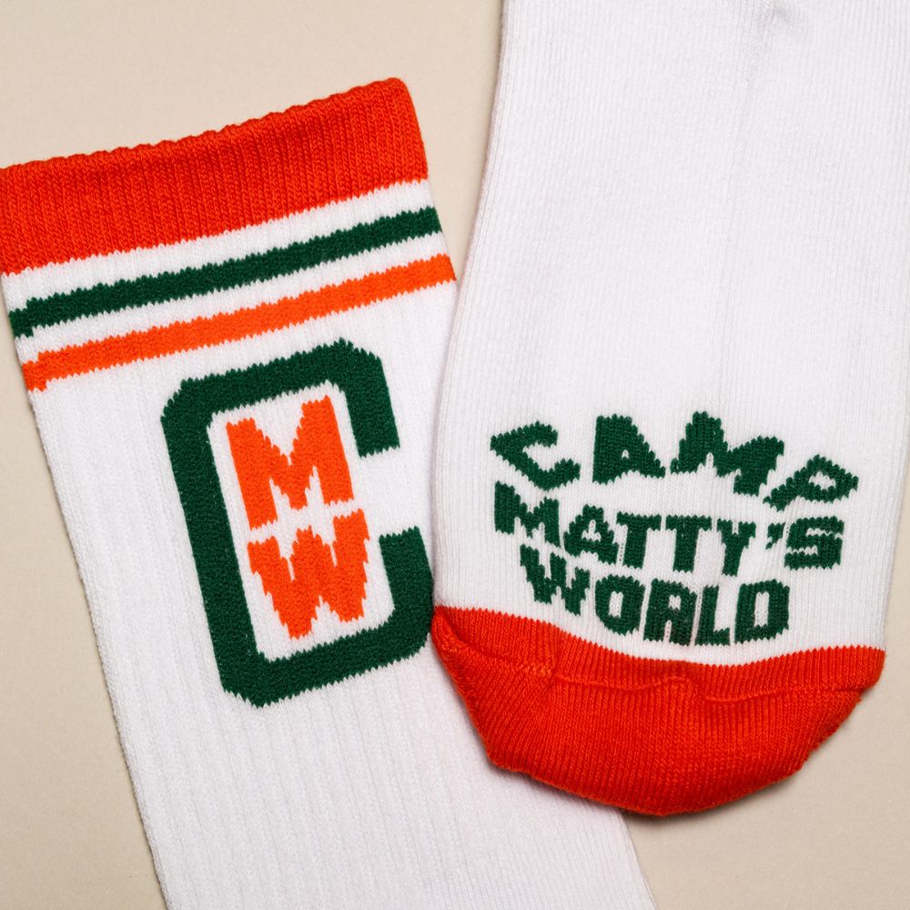 Camp Matty's World Monogram Socks