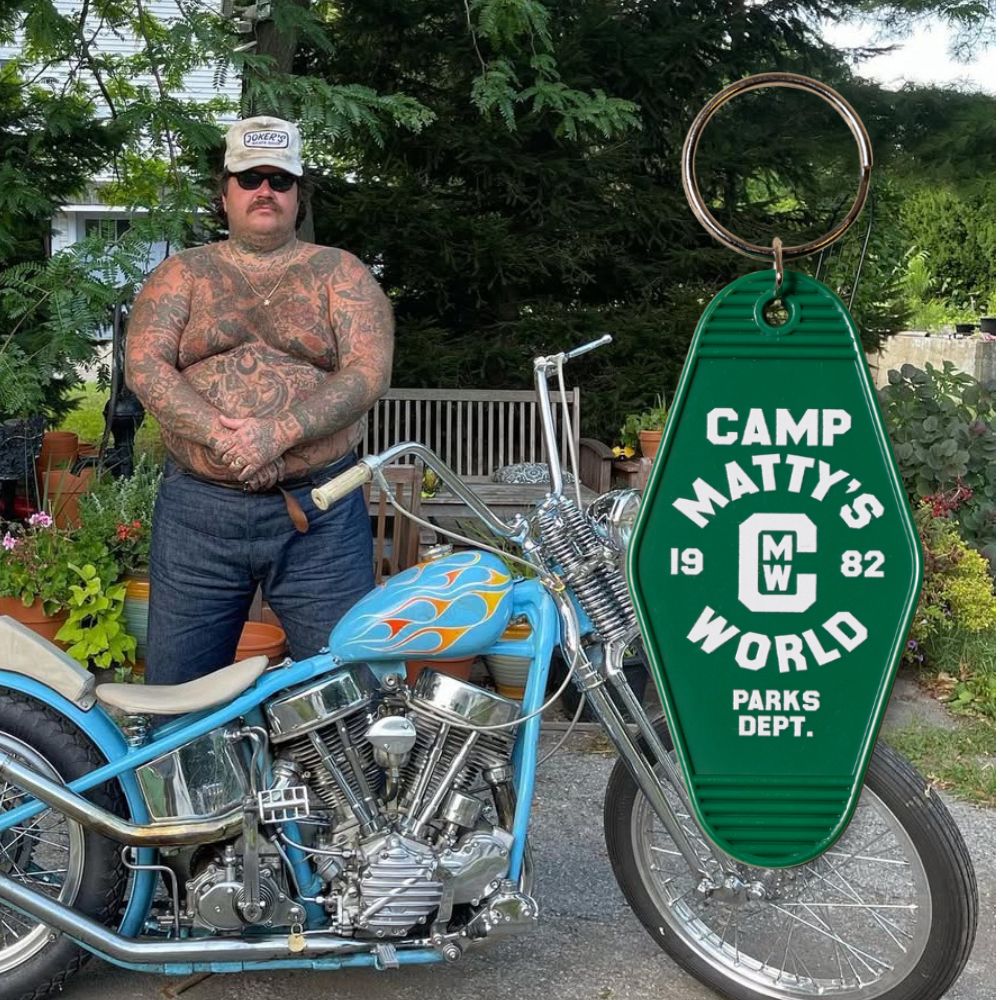 Camp Matty's World Keychain