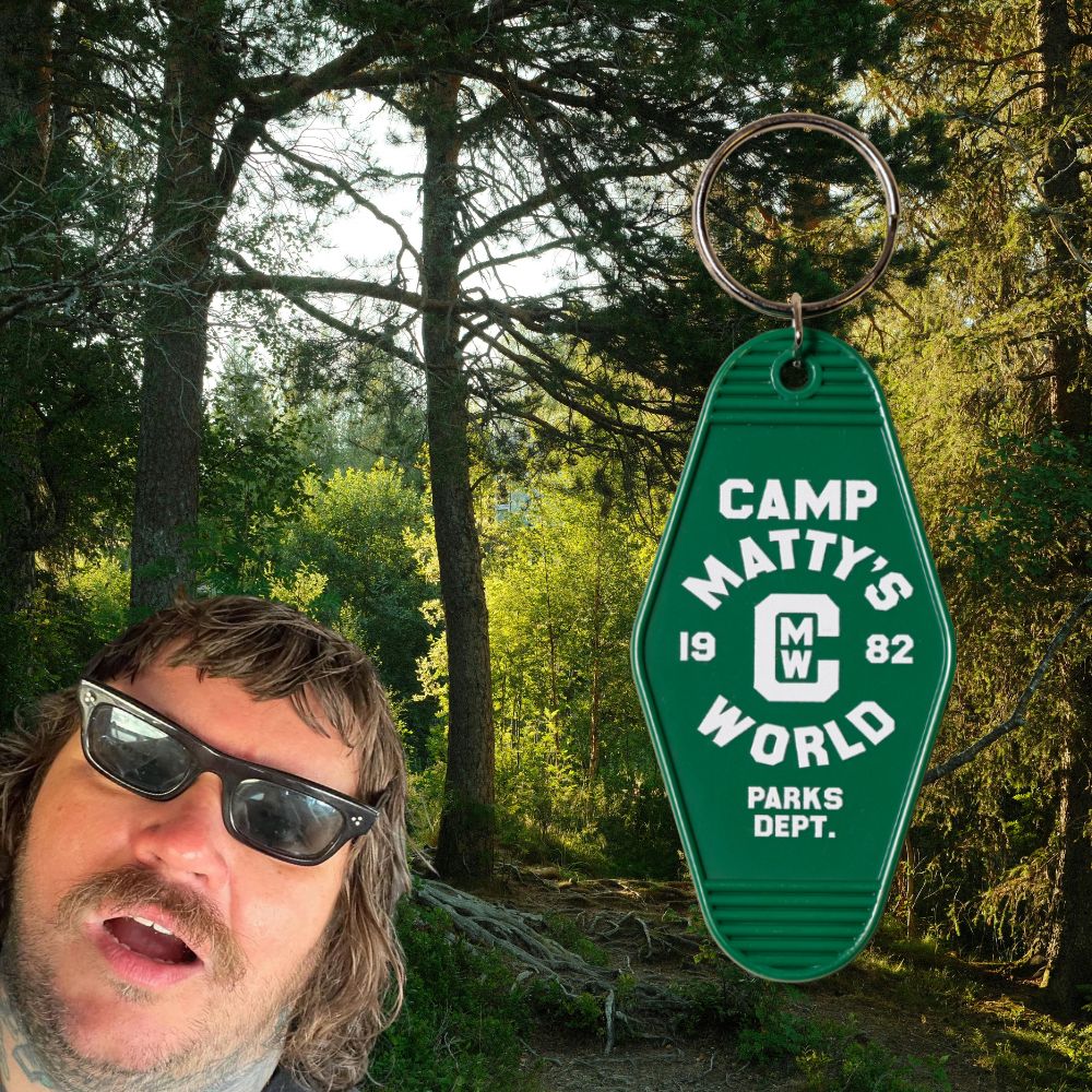 Camp Matty's World Keychain
