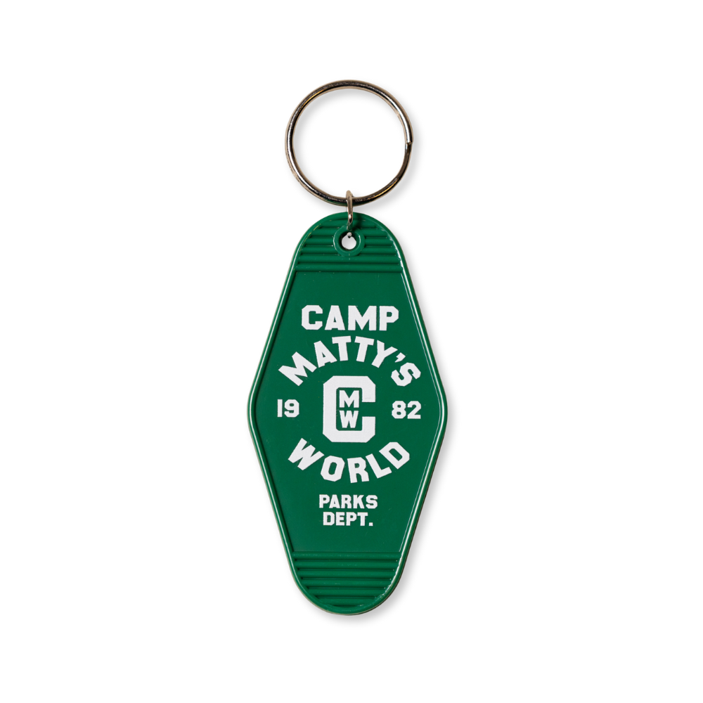 Camp Matty's World Keychain