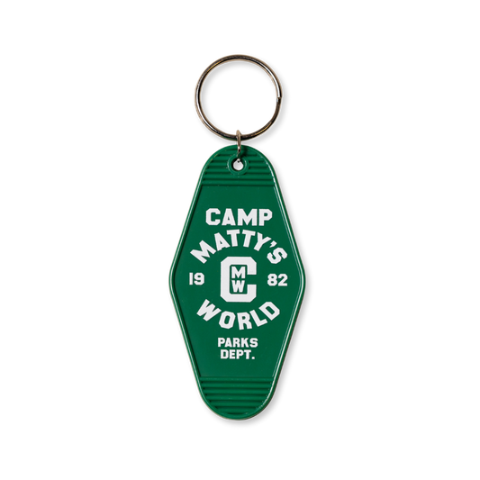 Camp Matty's World Keychain