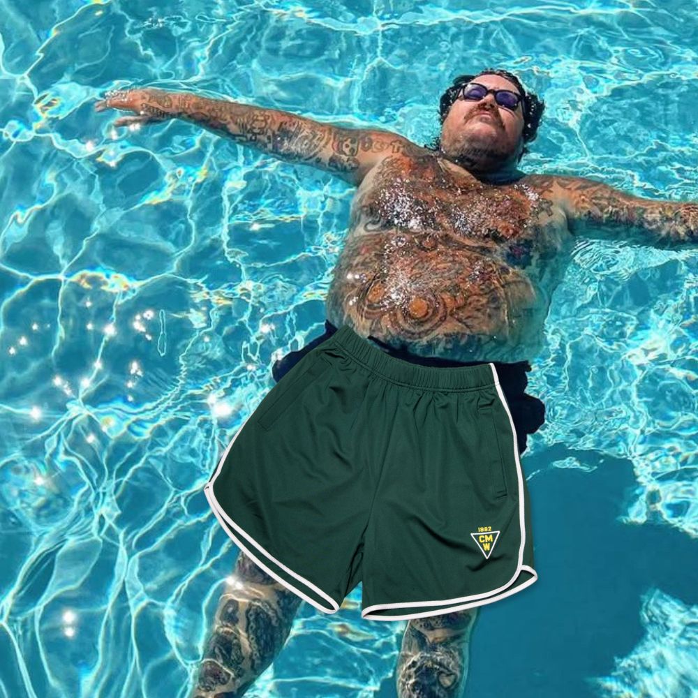 Camp Matty's World Emblem Shorts
