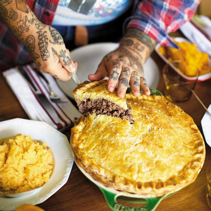 Home Style Cookery Book photo of meat pie