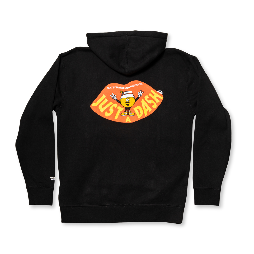 Just A Dash Hoodie Just A Dash Pullover HoodieMatty Matheson