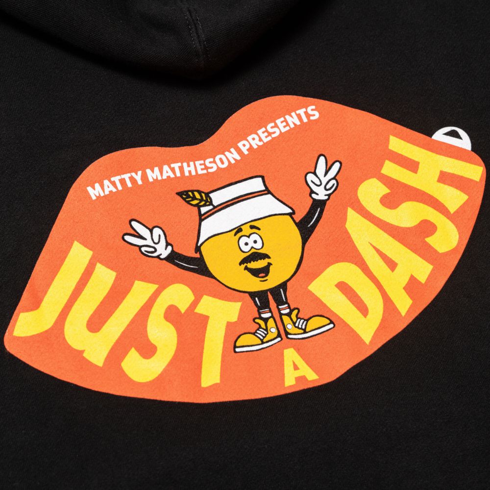 Just A Dash Hoodie Just A Dash Pullover HoodieMatty Matheson
