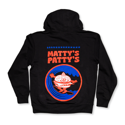 Matty's Patty's Burger Club Hoodie Matty's Patty's Pullover HoodieMatty Matheson