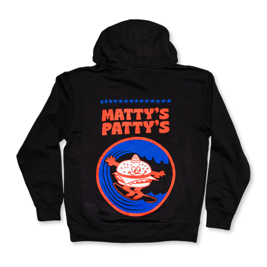 Matty's Patty's Burger Club Hoodie Matty's Patty's Pullover HoodieMatty Matheson