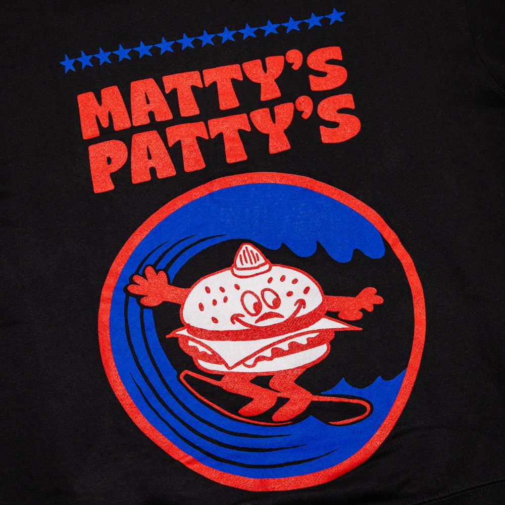 Matty's Patty's Burger Club Hoodie Matty's Patty's Pullover HoodieMatty Matheson