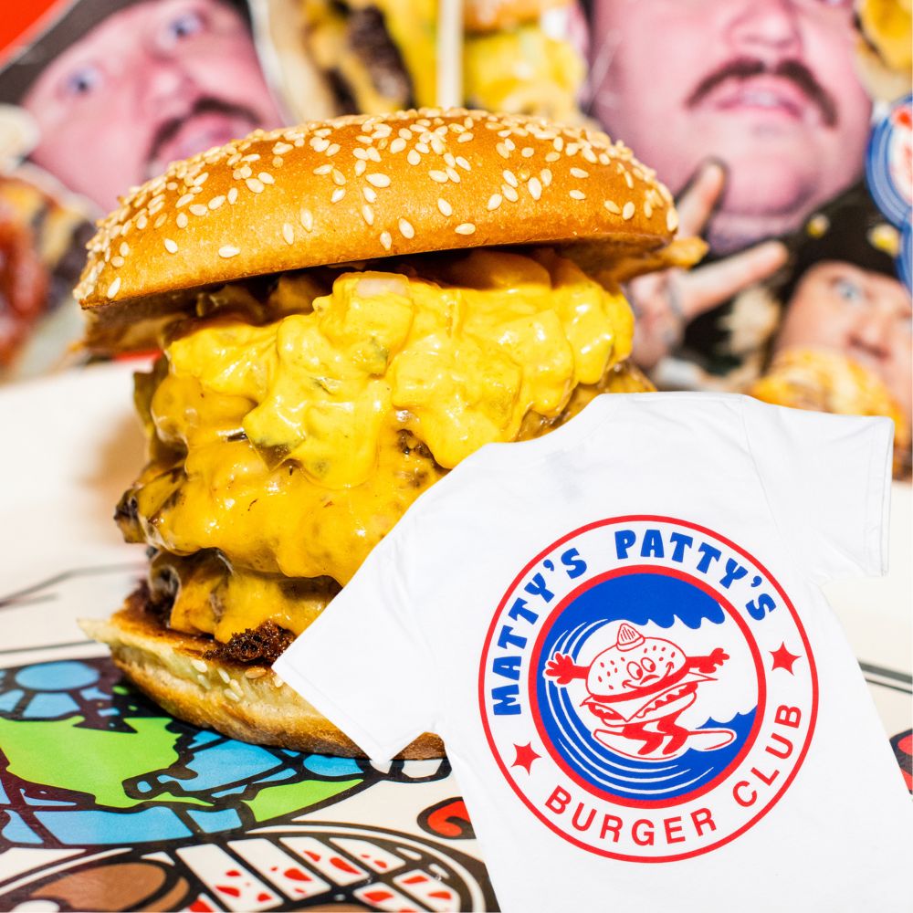 Matty's Patty's Burger Club T-Shirt