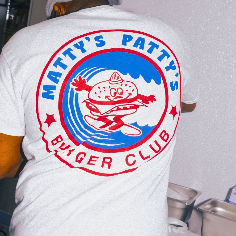 Matty's Patty's Burger Club T-Shirt