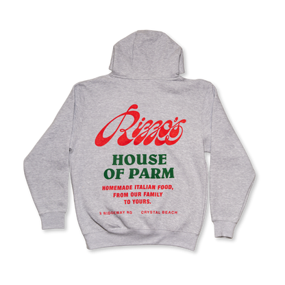 Rizzo's House of Parm Stacked Pullover Hoodie Rizzo's House of Parm Pullover HoodieMatty Matheson