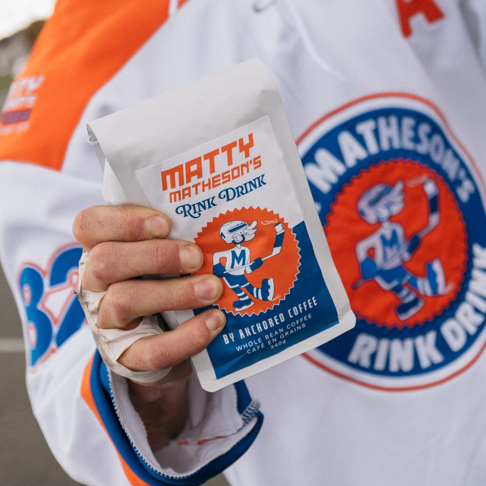 Anchored x Matty Rink Drink Coffee Rink Drink CoffeeMatty Matheson