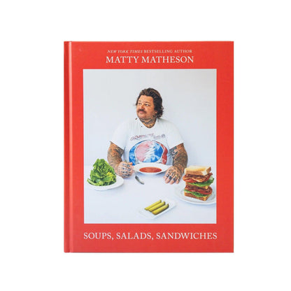 Soups, Salads, Sandwiches Book Soups, Salads, Sandwiches Hardcover BookMatty Matheson