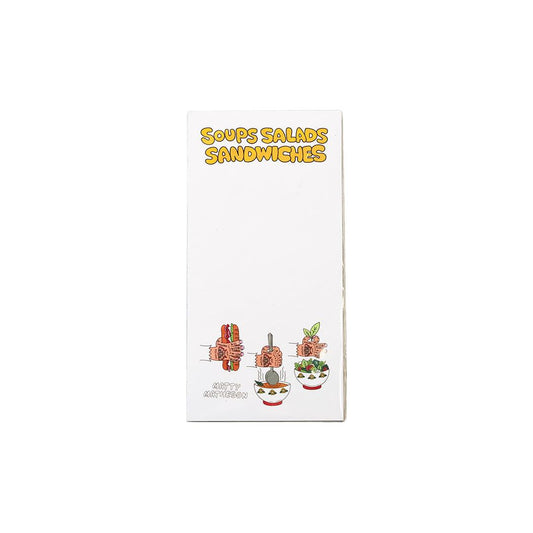Magnetic Notepad Soups, Salads, Sandwiches AccessoriesMatty Matheson
