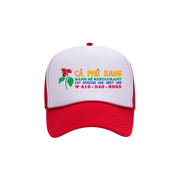 Ca Phe Rang Trucker Hat Red