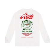 Rizzo's House of Parm Long Sleeve T-shirt White
