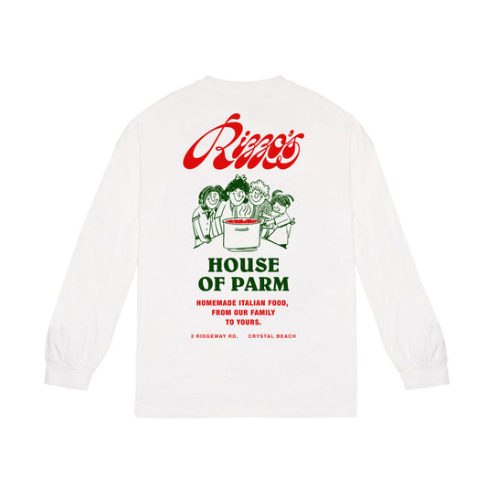 Rizzo's House of Parm Family Long Sleeve Shirt